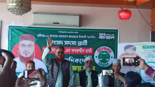 আমি যদি নির্বাচিত হই তাহলে সিরাজদিখান ও শ্রীনগরকে পৌরসভায় রুপান্তর করবো ইনশাআল্লাহ
