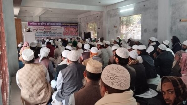 শিবচরের কেশবপুর মাদরাসায় শিক্ষা ভবন উদ্বোধন উপলক্ষে বিশাল তালীমি সেমিনার অনুষ্ঠিত