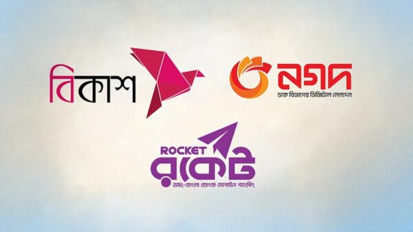 ১ হাজার টাকার বেশি পাঠানো যাবে না বিকাশ, নগদ ও রকেটে
