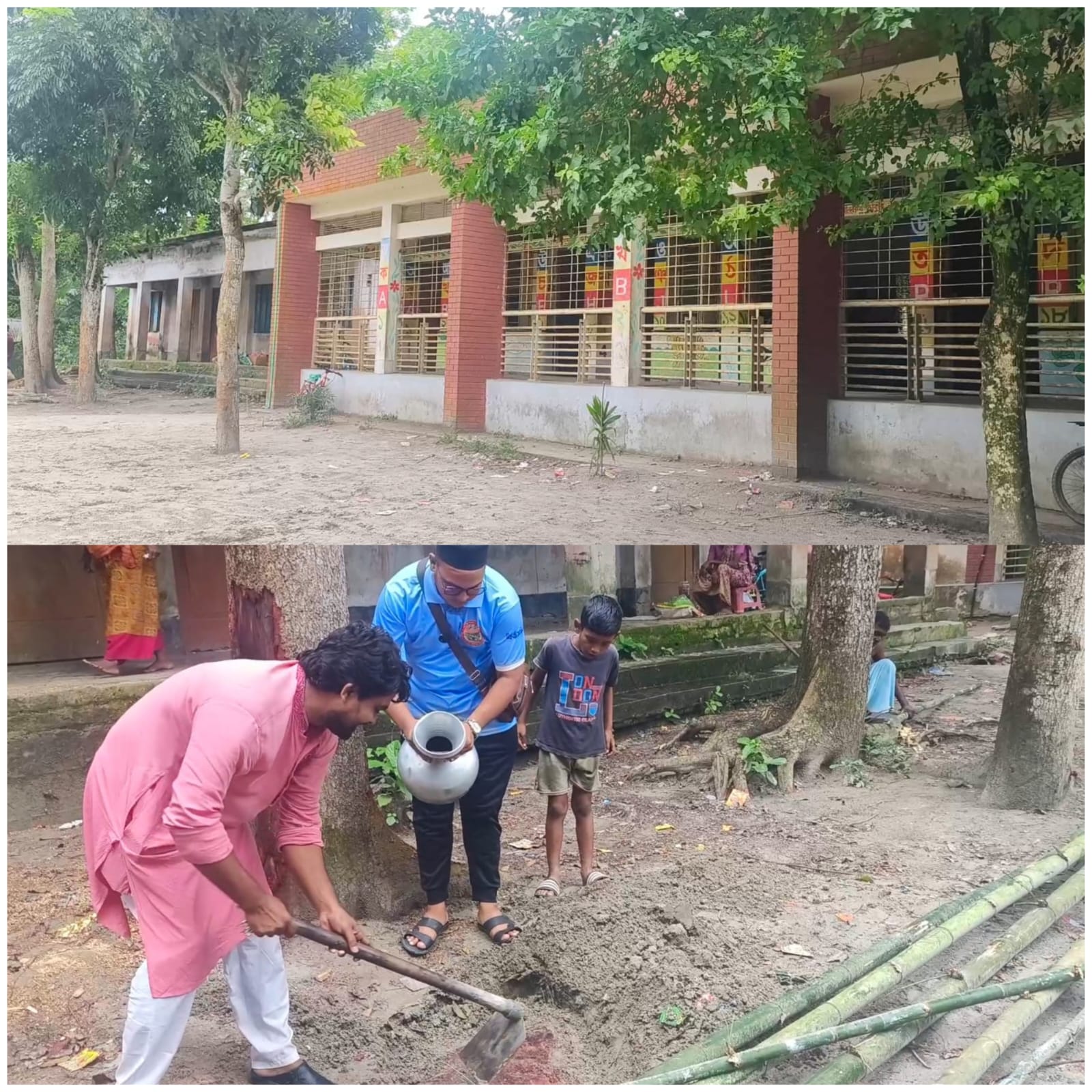 শিবচরে প্রাথমিক বিদ্যালয়ের একটি গাছ কাটার অনুমতি, উধাও তিনটি